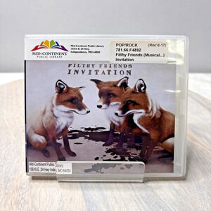 Invitation by Filthy Friends (CD, 2017)